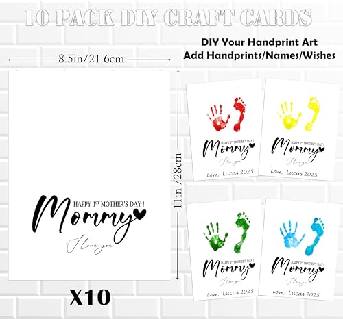 Newborn Hand and Footprint Kit (10 Count)