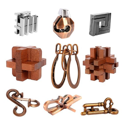 9pcs Puzzles Game Bulk Gift for Kids (9 Count)