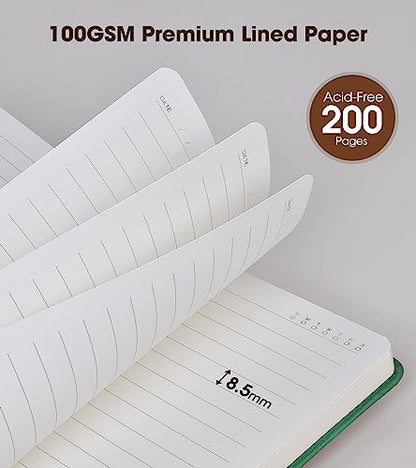 Lined Notebook with Pen
