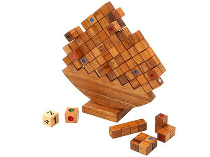 Wooden Balance Stacking Tower