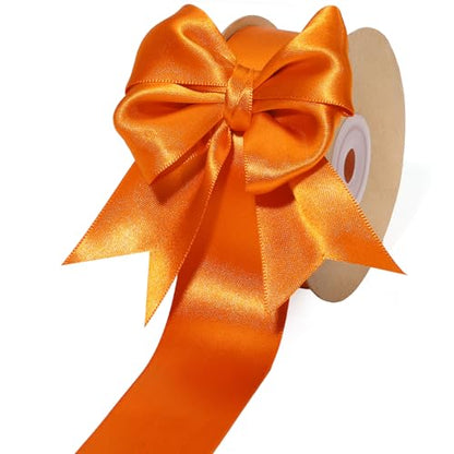 Orange Ribbon 1.5 Inch 25 Yards