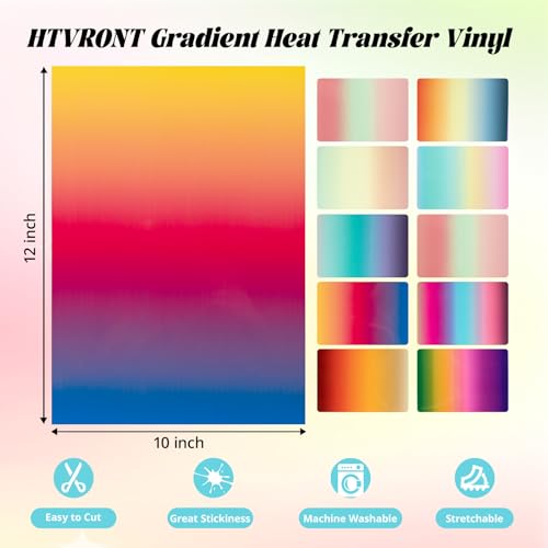 Gradient Heat Transfer Vinyl