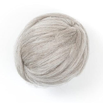 Natural Wool roving (8 Ounce)