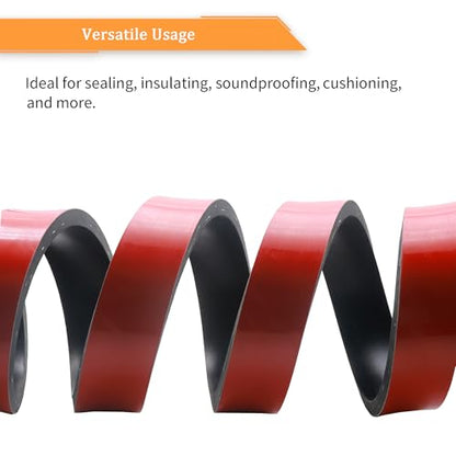 Adhesive Reinforced Solid Rubber Sheets (10 Foot)