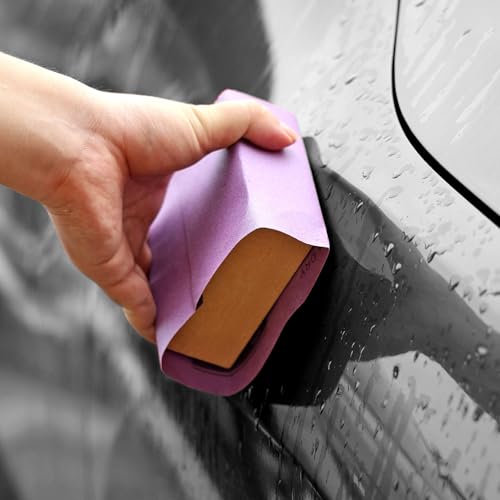 120 Grit Sanding Sheets 20 PCS 9 x 11 Inch Purple Alumina (20 Count)