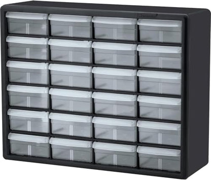 24 Drawer Plastic Storage Cabinet