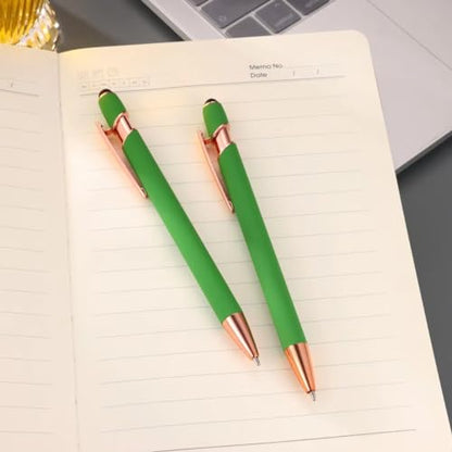 12 PCS 2 in 1 Stylus Ballpoint Pen with Stylus Tip