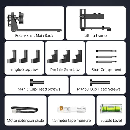 Laser Engraver Ray5 5000mW Engraver Machine with Air Assist Kit DIY CNC Laser Cutter Tool for Metal Glass Wood Working Area 15.7 "x15.7" with 4