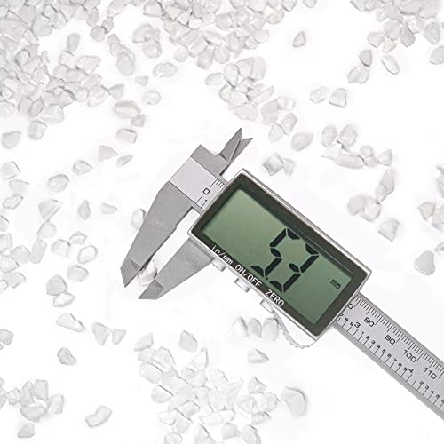 White Crushed Glass for Resin Art & Crafts