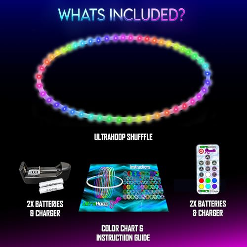 UltraHoop Remote LED Hula Hoop