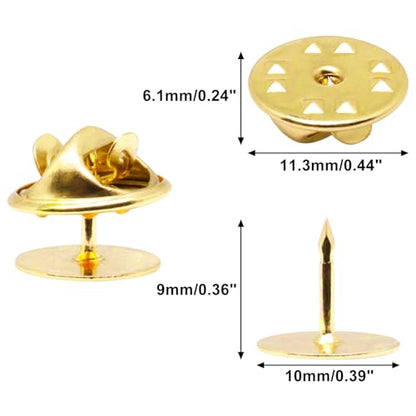 130 Set Pin Backs