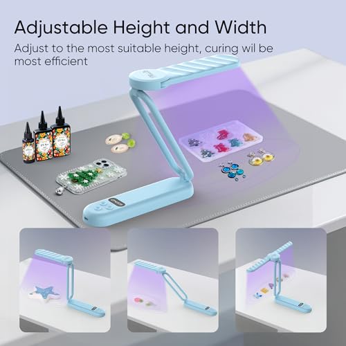 34 LEDs Cordless UV Light for Resin