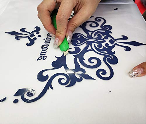 Heat Transfer Vinyl Navy Blue HTV Rolls (12 Foot)