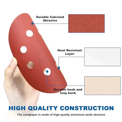 5 Inch 8 Hole Sanding Discs