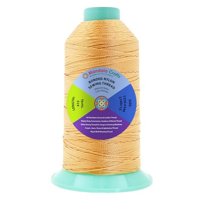 Size 346 210D T350 Blonde Bonded Nylon Thread
