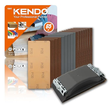 65pcs Wet & Dry Sandpaper