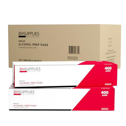Sterile 2 Ply Alcohol Prep Pads (8000 Count)