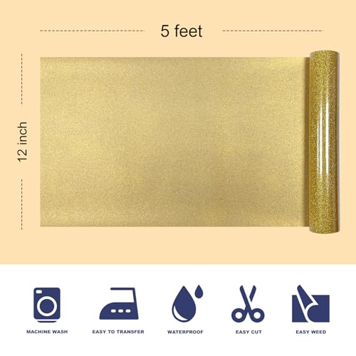 Glitter Puff Heat Transfer Vinyl