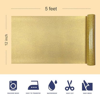 Glitter Puff Heat Transfer Vinyl