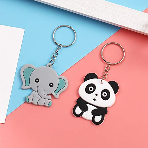 100PCS Split Key Ring Kit with Chains & Jump Rings (100 Count)