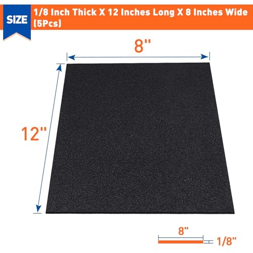 5Pcs Adhesive Foam Padding 1 (5 Count)