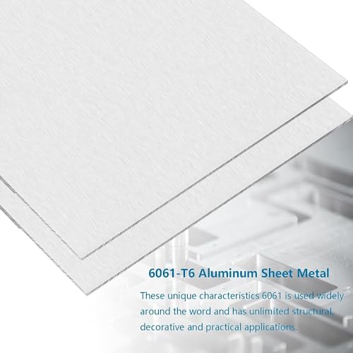 2Pack 1 8Inch Thick Aluminum Sheet Metal (2 Count)