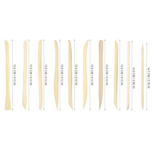 30pcs Wooden Clay Sculpting Tools