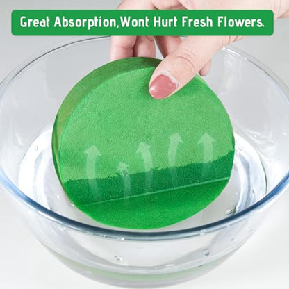 6Pcs Floral Foam Round Blocks
