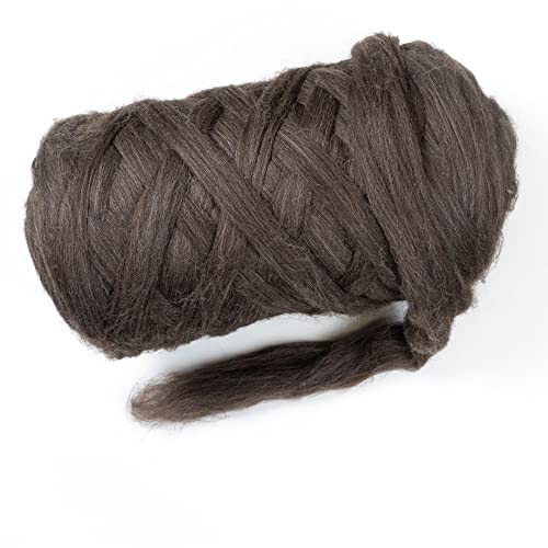 Natural Wool Bulk roving (128 Ounce)