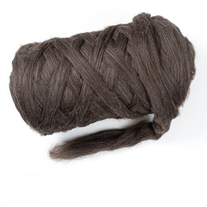 Natural Wool Bulk roving (128 Ounce)