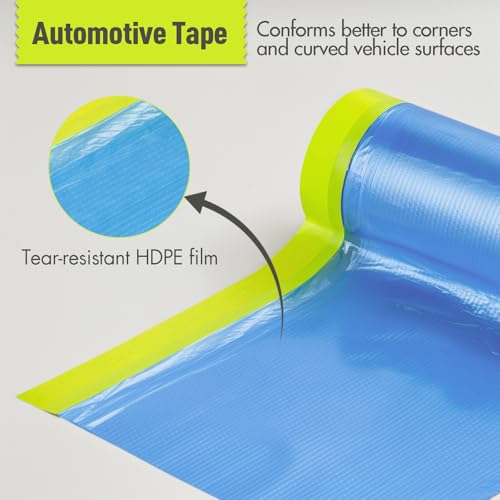 Pre Taped Masking Film for Painting (5 Count)