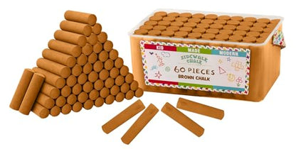 60 Count Pack of Sidewalk Chalk