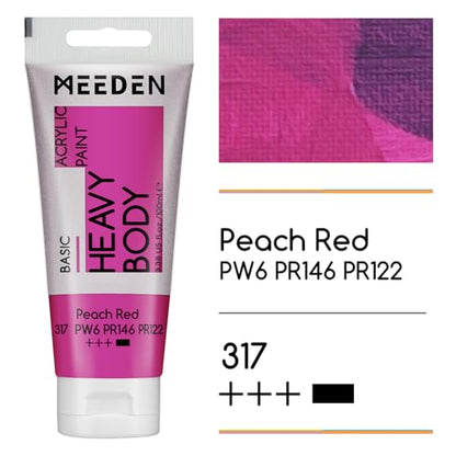Acrylic Paint Peach Red (6.76 Fl Oz)