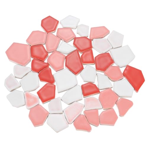 500g 1.1LB Irregular Ceramics Mosaic Tiles