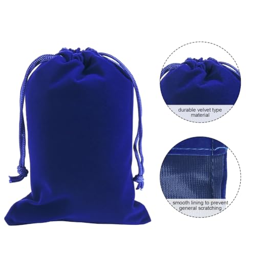 20pcs Velvet Bags 5x7 in for Jewelry Gift Packaging (20 Count)
