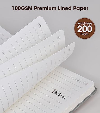 Lined Notebook with Pen