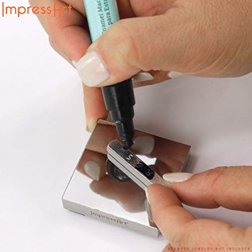 Premium Metal Stamping Rectangle Blanks for Metal Stamping and Jewelry Making (24 Count)