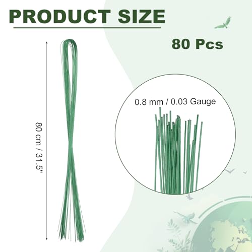 32 Inch 22 Gauge Floral Stem Wire