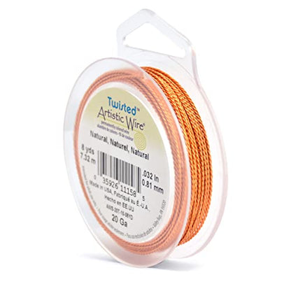 20 Gauge .81 mm Tarnish Resistant Colored Copper Craft Wire