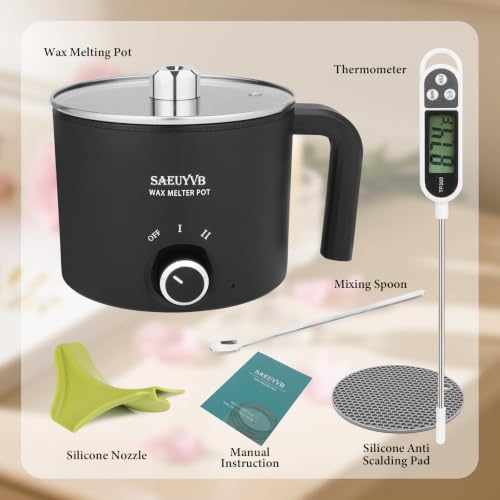 Candle Making Kit with 1.8L Wax Melter Pot