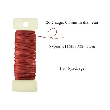 26Gauge Red 1Roll Total 38Yards