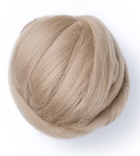 Colored Natural Wool roving