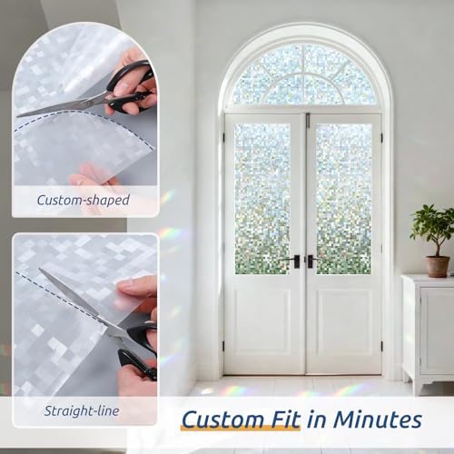 Stained Glass Window Privacy Film (38.75 Sq Ft)