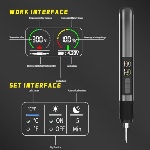 Soldering Iron Kit with Toolbox
