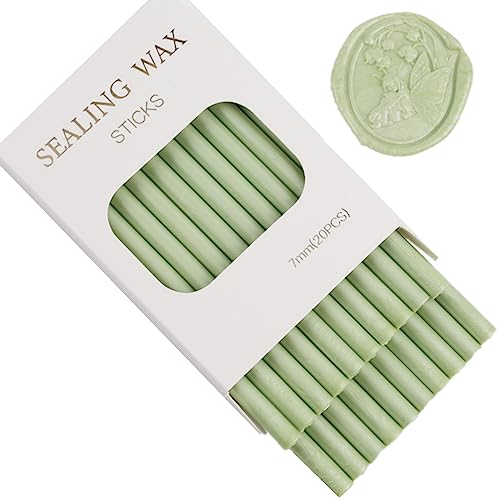 Green Wax Seal Sticks (20 Count)