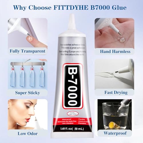 B7000 Glue Clear with Precision Tip