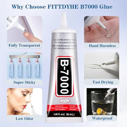 B7000 Glue Clear with Precision Tip