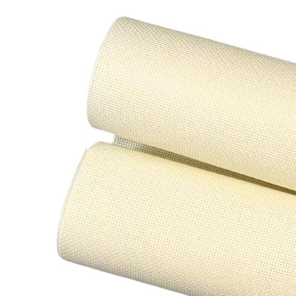 2 Sheets of Ivory 14 Count Aida Cloth
