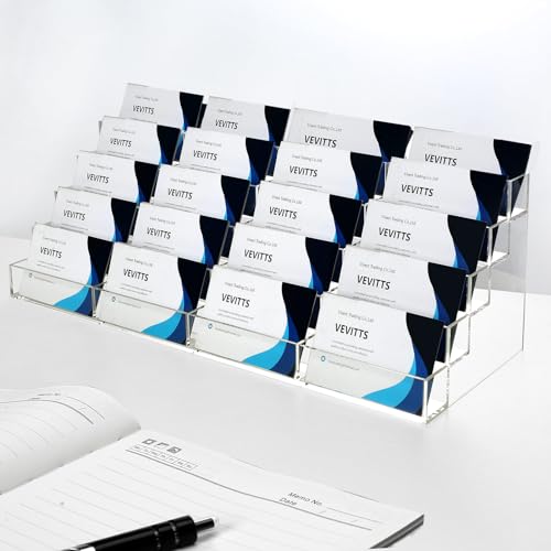 20 Slots Acrylic Business Card Holder