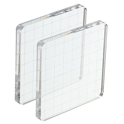 3" x 3" Acrylic Stamp Block (2 Count)